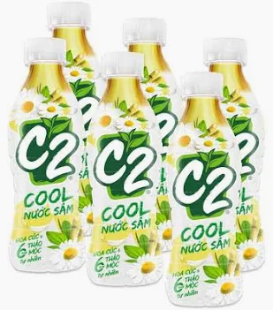 Trà C2 Sâm Hoa Cúc Cool (280ML*24chai)