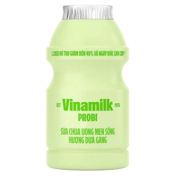 Sữa Chua Uống Vinamilk Probi Hương Dưa Gang (65ML*48 Chai)