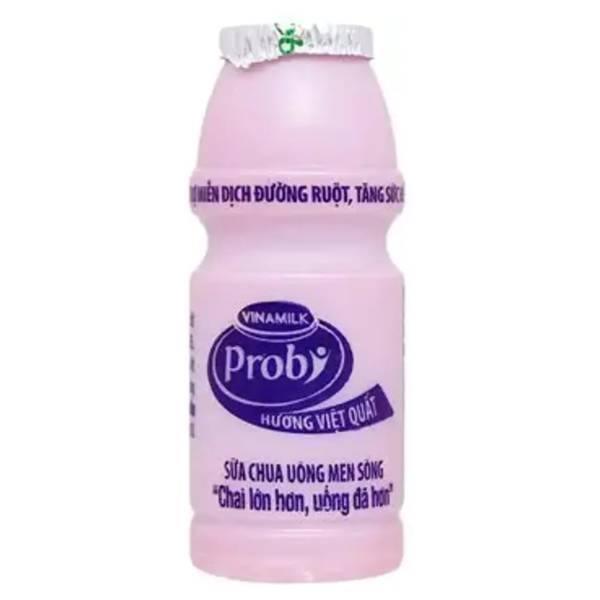 Sữa Chua Uống Vinamilk Probi Hương Việt Quất (130ML*24 Chai)