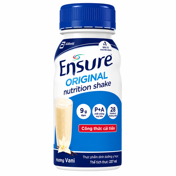 Sữa Ensure 237ml Hương Vani (Lốc)