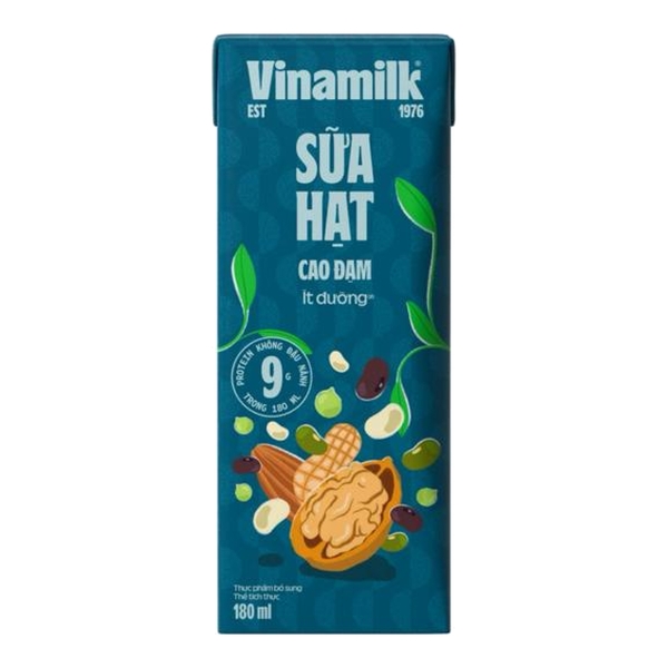 Sữa Hạt Cao Đạm Vinamilk (180Ml*24Hộp)