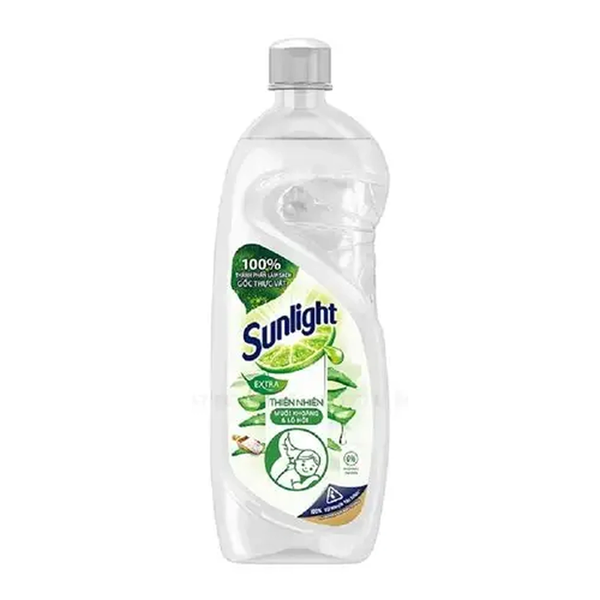 Sunlight Nước Rửa Chén Thiên Nhiên Lô Hội (750G * 15 Chai)