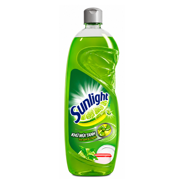 Sunlight Nước Rửa Chén Trà Xanh (750G * 15 Chai)