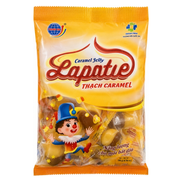 Thạch Caramel Lapatie Túi (400G*12 túi )