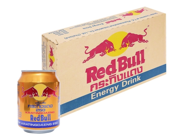 Nước Tăng Lực Redbull (Bò Thái) (250Ml*24 lon)
