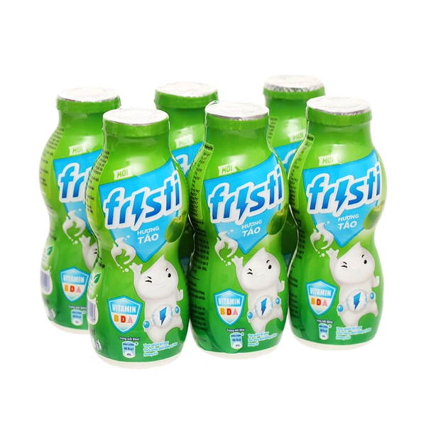 Sữa Chua Uống Tiệt Trùng Fristi Hương Táo (80Ml*48 Chai)