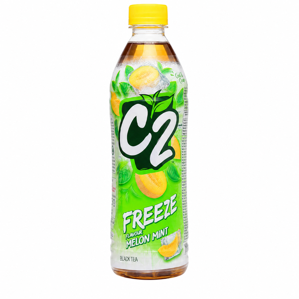 Trà C2 Hương Dưa Lưới Bạc Hà Freeze(455ML*24 chai)