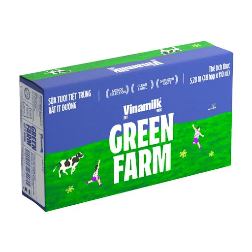 Sữa Tươi Tiệt Trùng Ít Đường Vinamilk (110Ml* 48 hộp)
