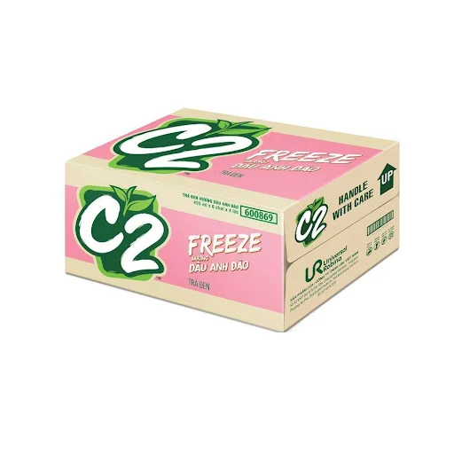 Trà C2 Hương Dâu Anh Đào Freeze (455ML*24 chai)