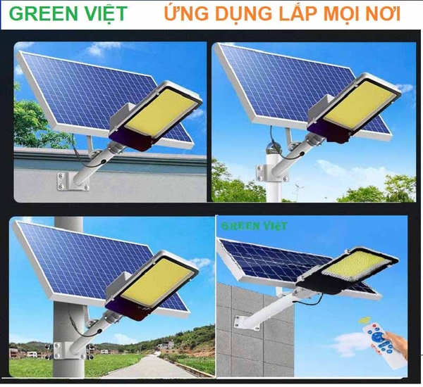 Đèn năng lượng mặt trời 500w BC500 Siêu Sáng