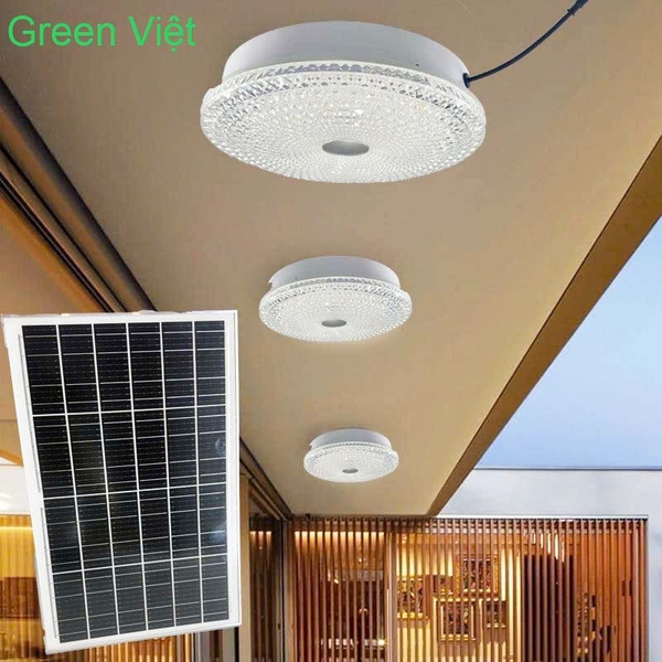 Đèn Năng Lượng Mặt Trời DOPT600 600W Ốp Trần