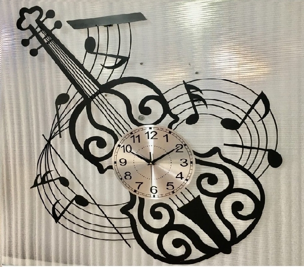 Đồng hồ treo tường cây đàn violon B1 nghệ sỹ chơi Vĩ Cầm