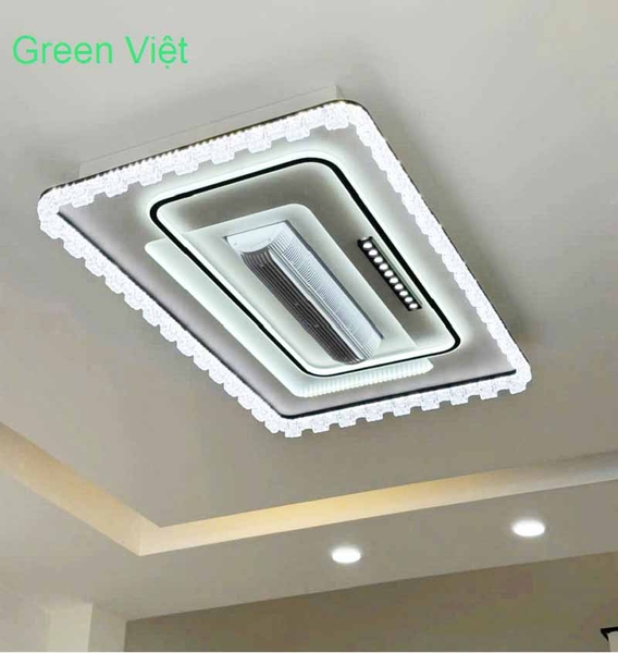 Quạt Trần Đèn Không Cánh Hiện Đại QTKC03