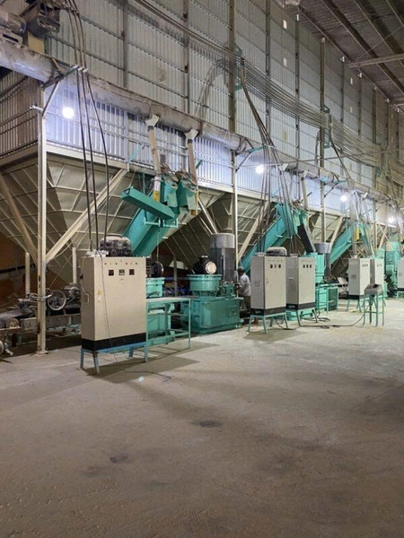 Dây chuyền sản xuất củi ép từ trấu và mùn cưa