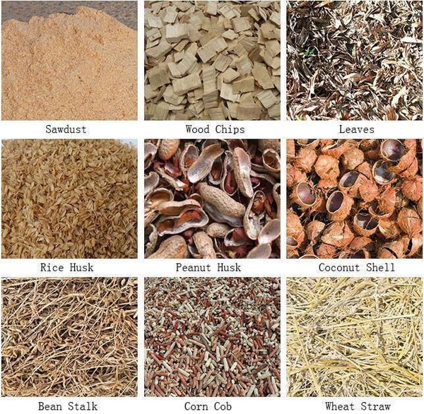 Phụ phẩm nông nghiệp dùng làm nguyên liệu sản xuất sinh khối