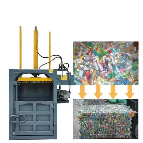 máy ép rác thành kiện