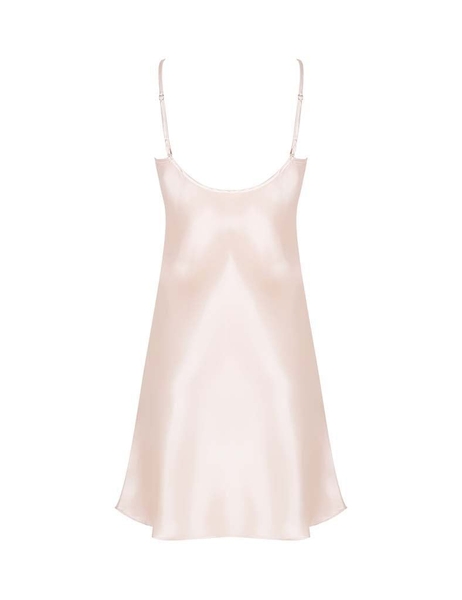 Đầm ngủ nữ màu da lụa satin mặc nhà