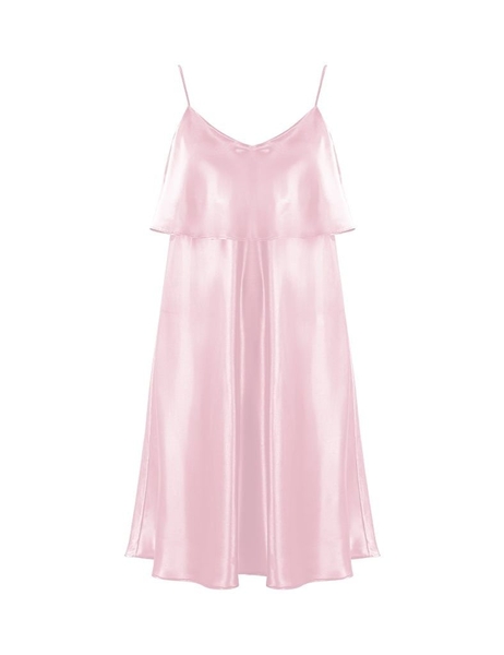 Đầm ngủ nữ lụa satin hai dây