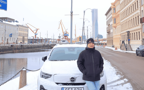 Tác giả Dong Anh Pham tại Gothenburg, Thụy Điển, tháng 1/2026