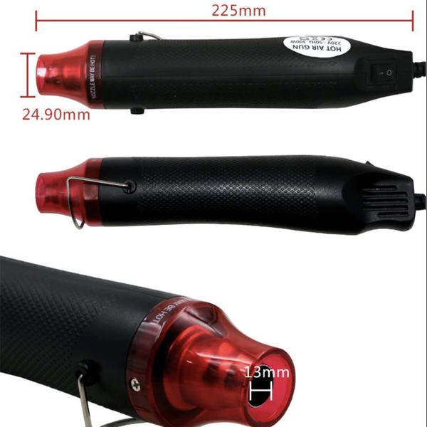 Máy khò nhiệt len sợi 300W tiện lợi, đạt 200 độ C nhanh chóng DIY