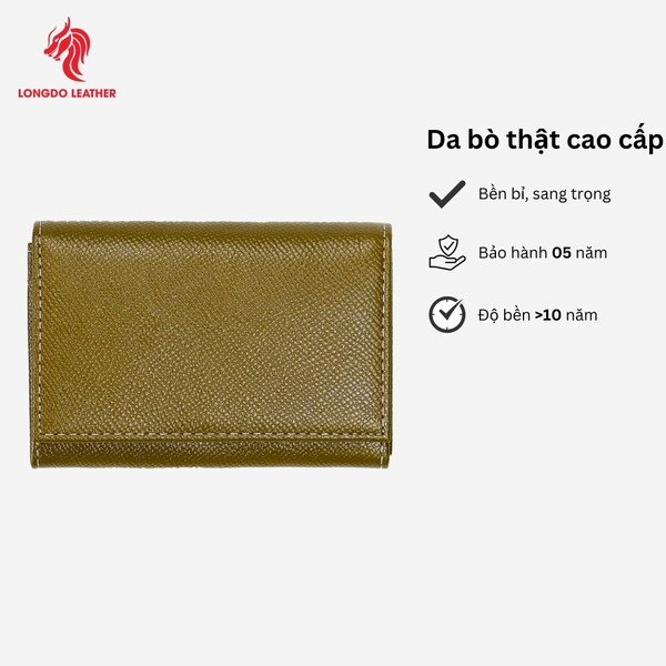 Ví đựng thẻ cao cấp thương hiệu Longdo Leather - C03