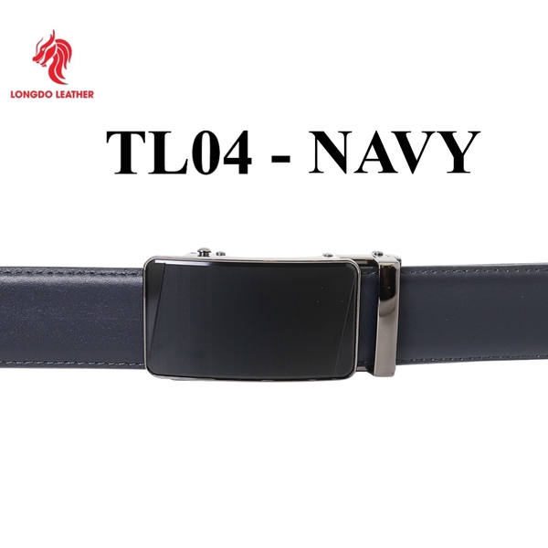 Dây thắt lưng da bò khóa tự động bản 3.5cm thương hiệu Longdo Leather