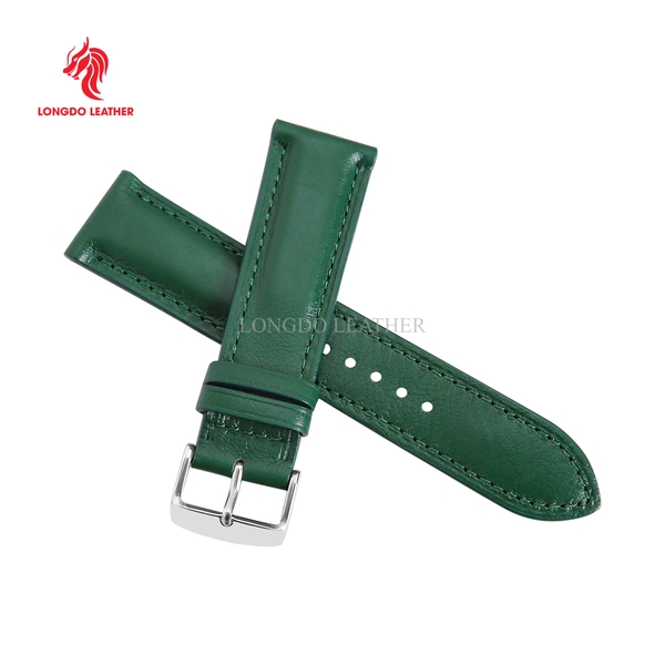 Dây da đồng hồ da thật size 12/16/18/20/22/24 thương hiệu Longdo Leather - NAPPA