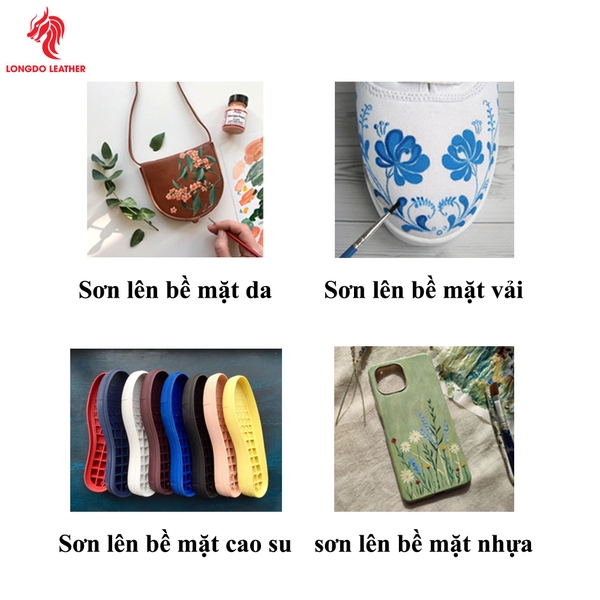 Sơn giày da túi xách, ghế sofa có 60 màu lựa chọn - TIP