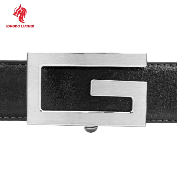 Thắt lưng da bò khóa tự động bản 3.5cm thương hiệu Longdo Leather - TL18