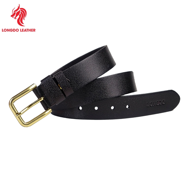 Dây thắt lưng khóa kim da trâu cao cấp thương hiệu Longdo Leather - TL02