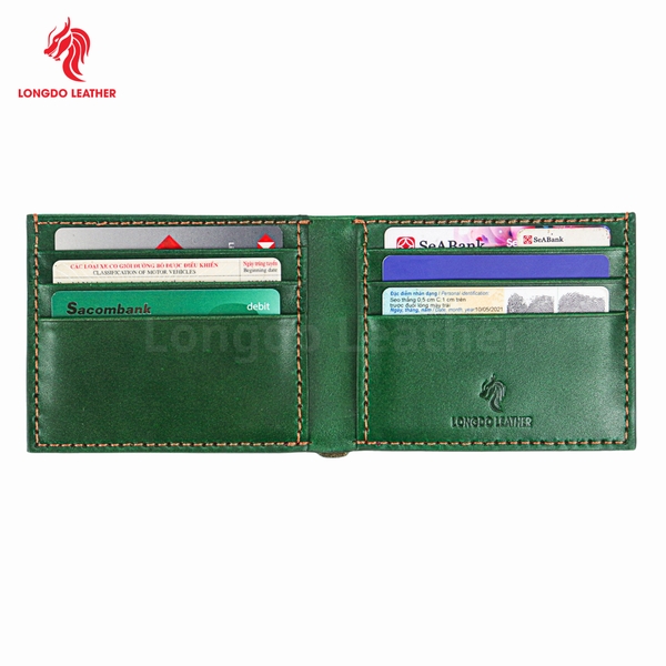 Ví da nam handmade thương hiệu Longdo Leather - B01