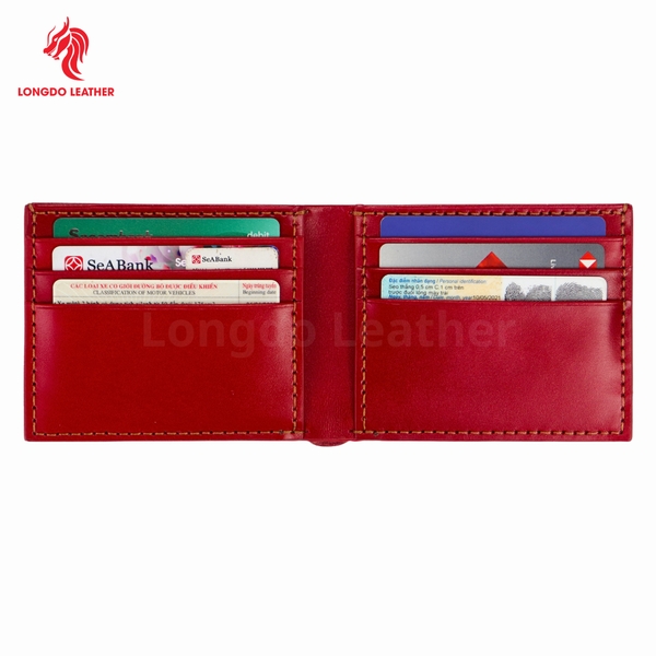 Ví da nam handmade thương hiệu Longdo Leather - B01