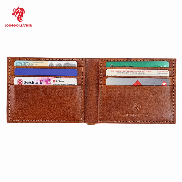 Ví da nam handmade thương hiệu Longdo Leather - B01