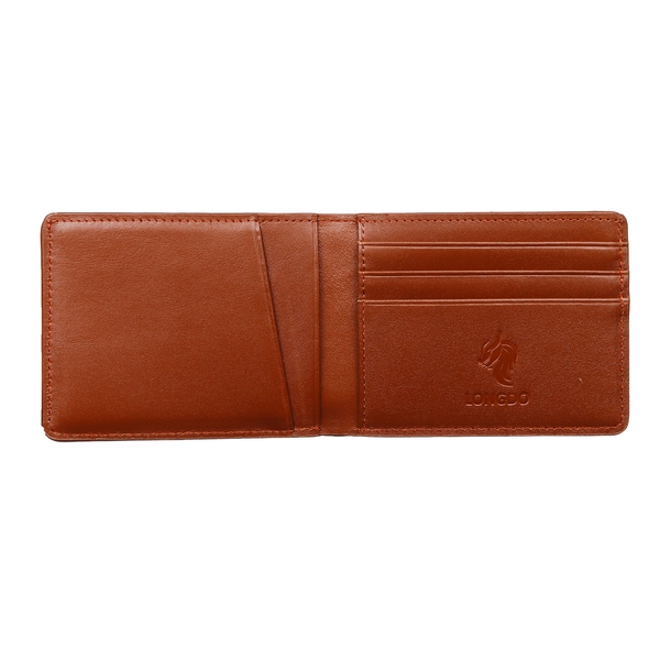 Ví nam mini cao cấp da bò cao cấp nhỏ gọn, thời trang bảo hành 05 năm Longdo Leather
