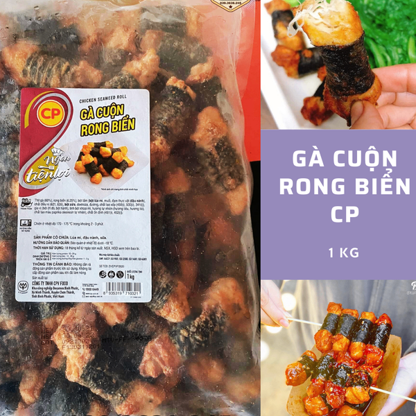 Gà Cuộn Rong Biển Đông Lạnh CP 1kg