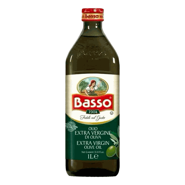 Dầu Oliu Extra Virgin Basso 1L