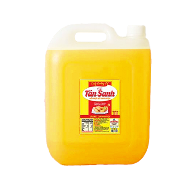 Dầu Thực Vật Tinh Luyện Tân Sanh 25kg