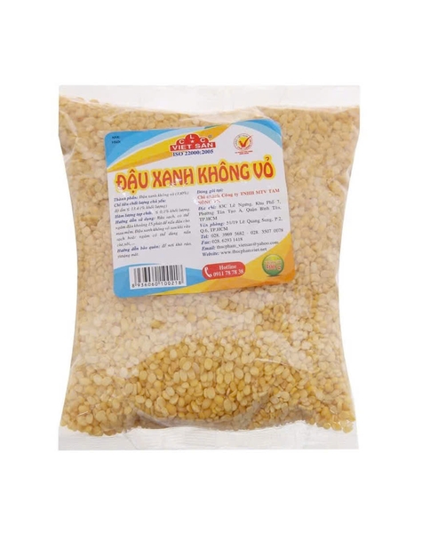 Đậu Xanh Không Vỏ Vietsan 500g