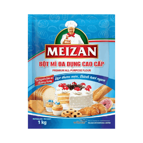 Bột Mì Đa Dụng Cao Cấp Meizan 1kg
