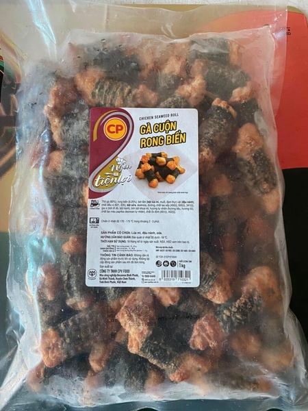 Gà Cuộn Rong Biển Đông Lạnh CP 1kg