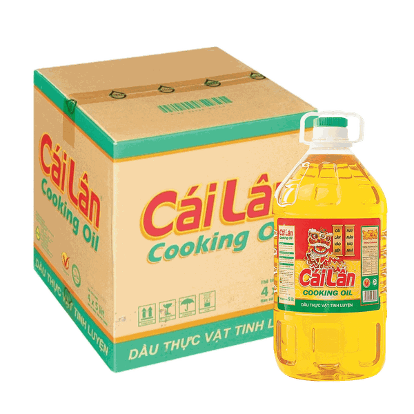 [Thùng] Dầu Ăn Cái Lân 5L x 4 Chai
