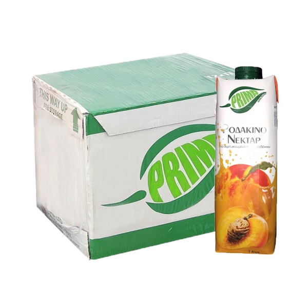 [Thùng] Nước Ép Nectar Đào Prima 50% 1L x 12 Hộp