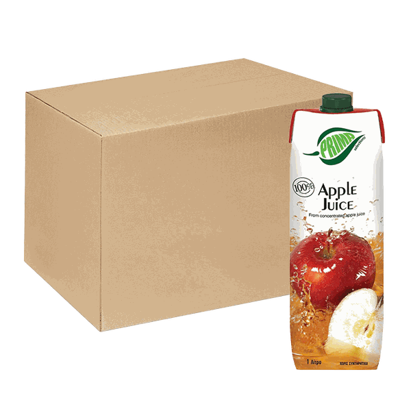 [Thùng] Nước Ép Táo Prima 100% 1L x 12 Hộp
