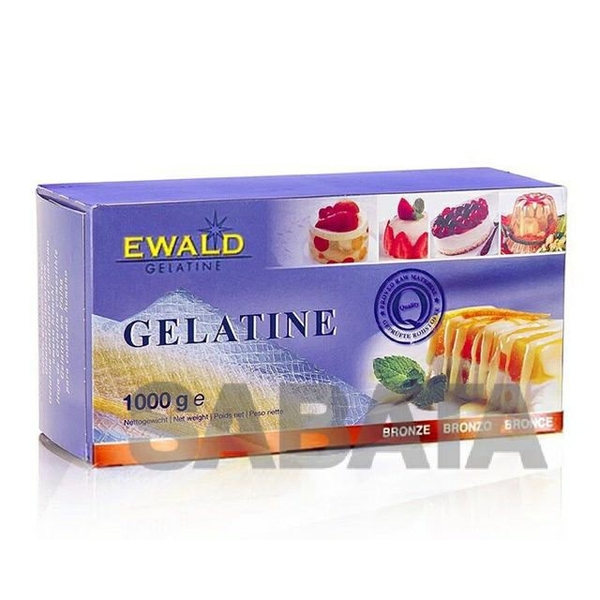 Lá Gelatine EWALD 1kg