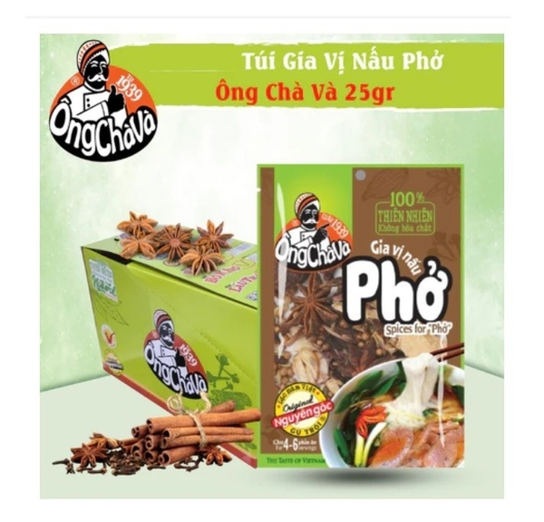 Gia Vị Nấu Phở 25gr (60túi/T)
