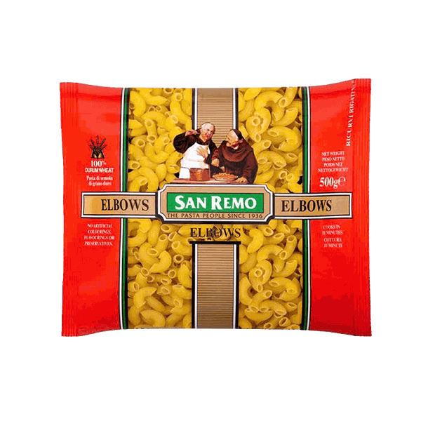 Nui Elbows San Remo 500g