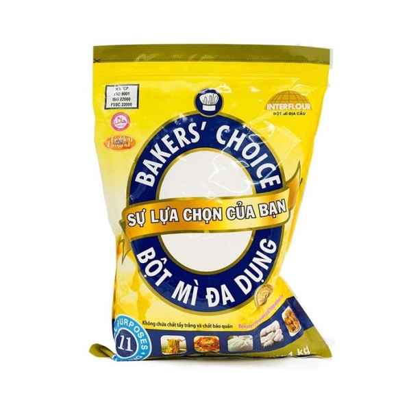 Bột Mì Đa Dụng Bakers' Choice 1kg Số 11