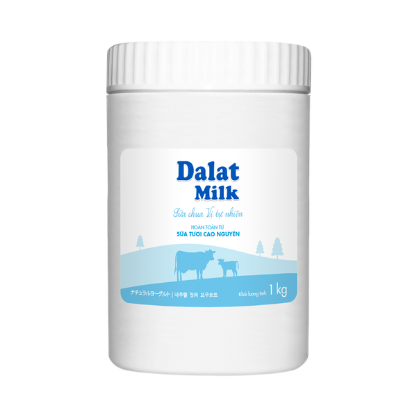 Sữa Chua Không Đường Dalat Milk 1kg