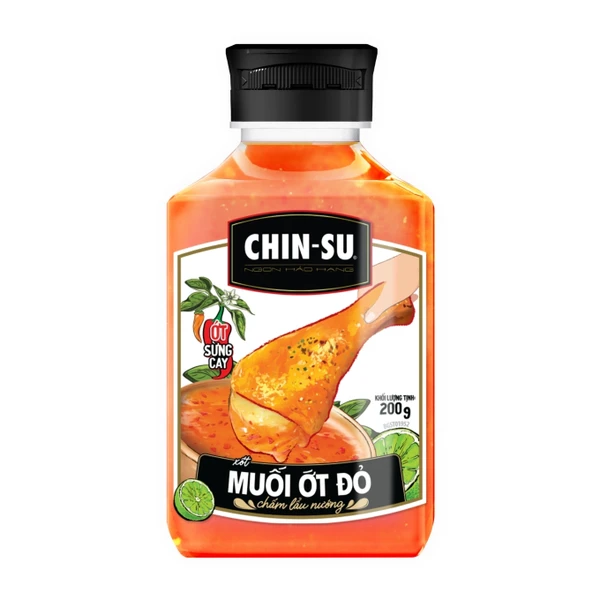 Xốt muối ớt CHIN-SU đỏ