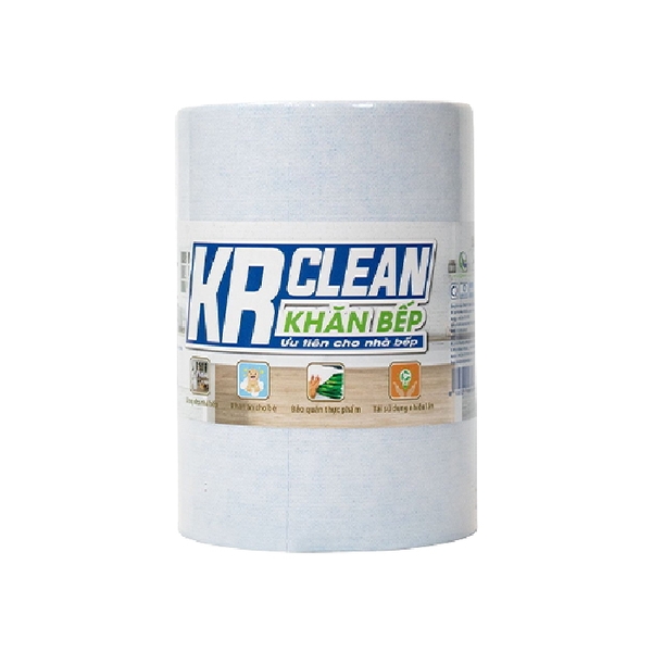 Khăn Lau Bếp KR Clean 20 x 20cm x 200 Tờ